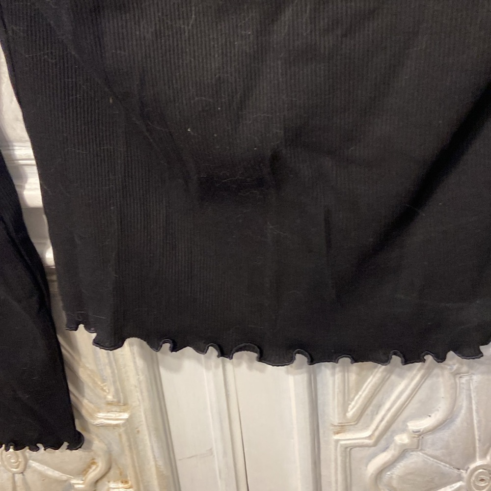Final price accepted 💎NWT BLACK LACE CROP TOP - Picture 6 of 8
